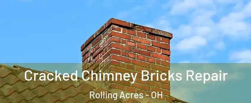 Cracked Chimney Bricks Repair Rolling Acres - OH