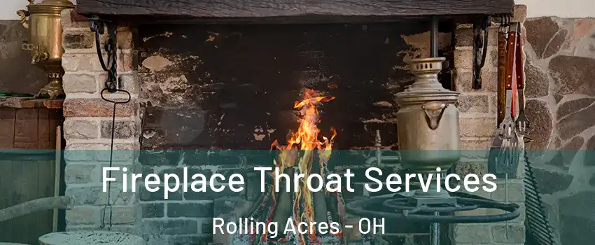 Fireplace Throat Services Rolling Acres - OH