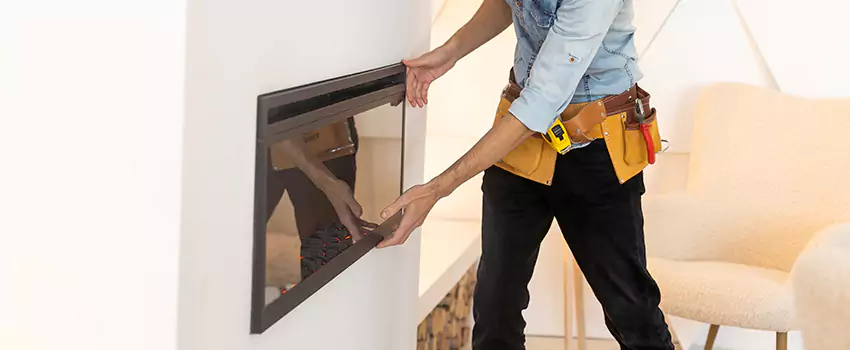 Metal Fireplace Installation in Rolling Acres, Ohio