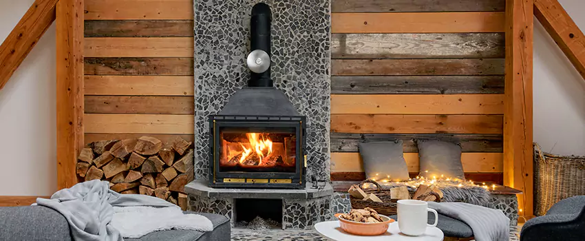 Thelin Hearth Products Direct Vent Gas Stove Fireplace Inspection in Rolling Acres, Ohio