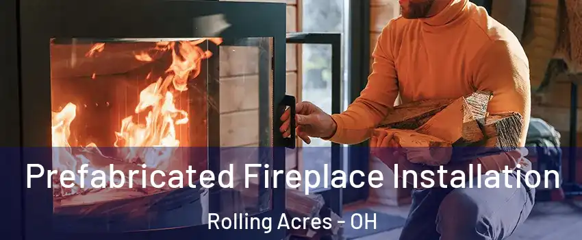 Prefabricated Fireplace Installation Rolling Acres - OH